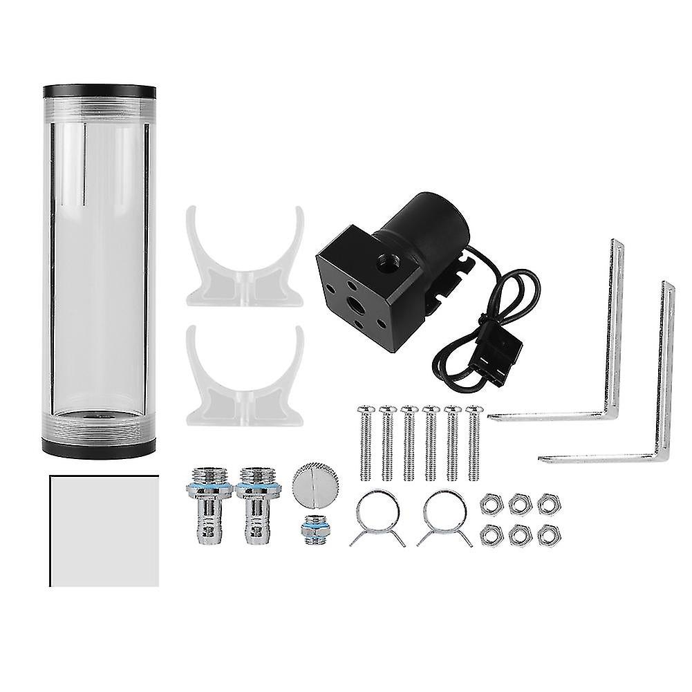 50M Diameter & 160mm Long Computer Water Cooling Tank 800l/h Water Flow Mini Dc Pump