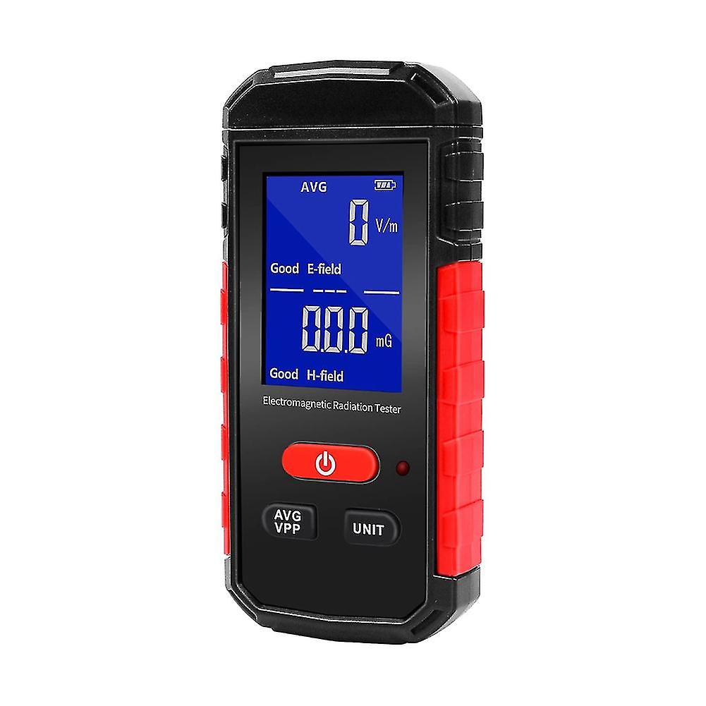 Emf Meter, Electromagnetic Radiation Detector, Rechargeable Digital Emf Tester, Electric/magnetic Field Meter