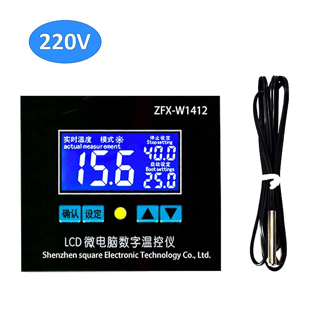 Zfx-w1412 Microcomputer Digital Temperature Controller Intelligent High Accuracy Temp Control Thermostat