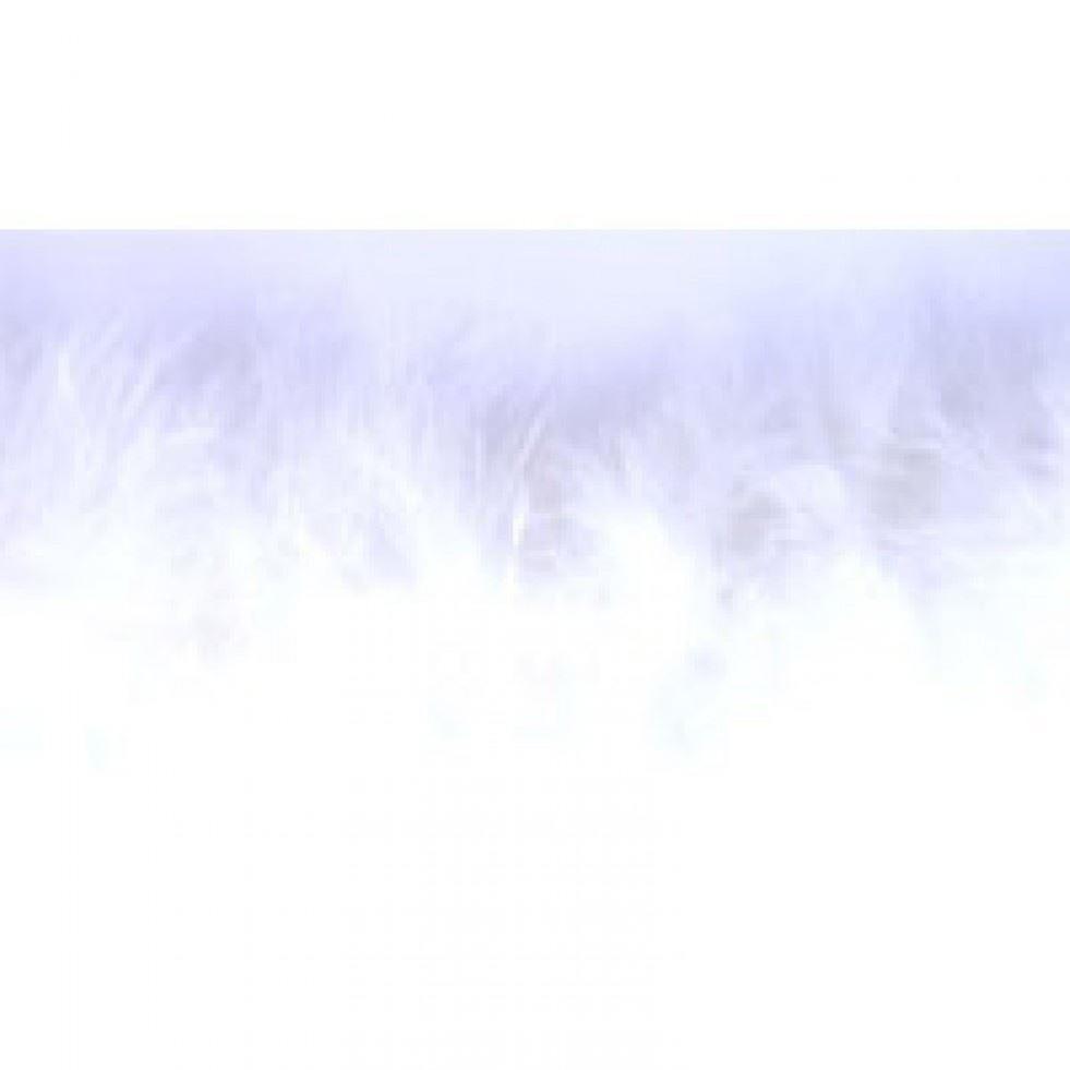 Trimits Marabou Boa Feather Trim White - ανά μέτρο