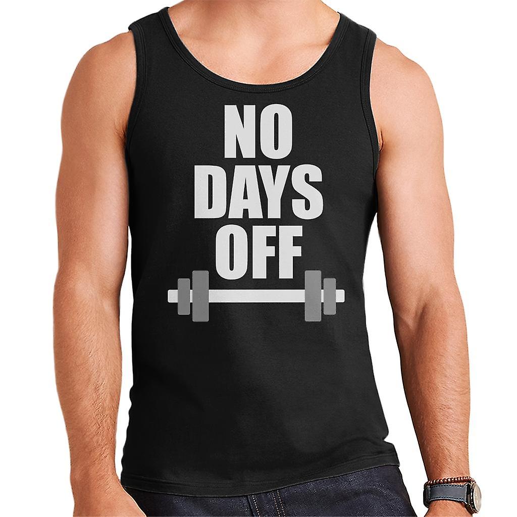 No Days Off Barbell Men's Vest