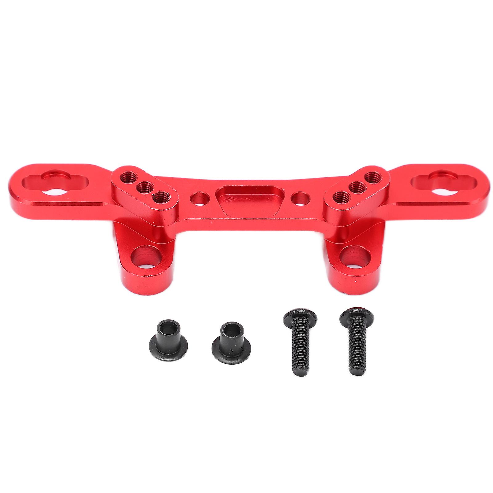 Aluminum Alloy RC Shock Damper Tower Mount for Tamiya TT02 Rear Front Upgrade Red Durable Lightweight