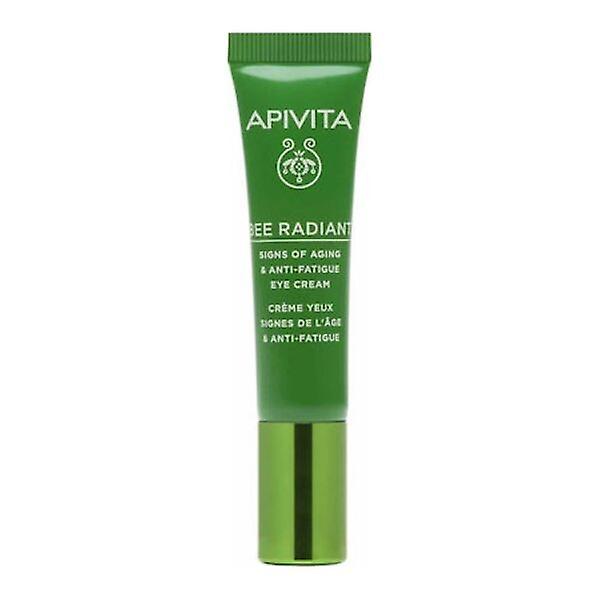 Apivita Bee Radiant Eye Cream with Peony Eye Cream for Signs of Aging & Relaxed Face with White Peony 15ml