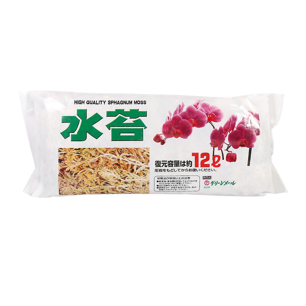 Premium Orchid Potting Substrate Sphagnum Moss High Absorption Capacity Ideal for Phalaenopsis Orchids Durable Natural Material 12