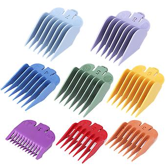 Professionelle Haarschneidemaschine Ersatzabdeckung 8 Farben und Größenbeschränkung Kammzubehör Kamm, geeignet für Wahl Trimmer ~28167