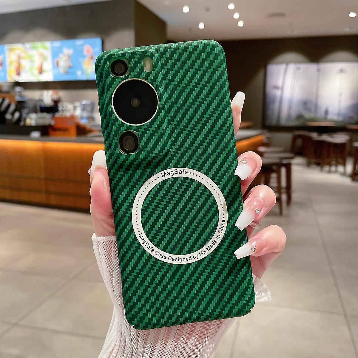 Slim Hard PC Carbon Fiber Texture Case for Huawei Mate50 40 30 Pro P60 Pro