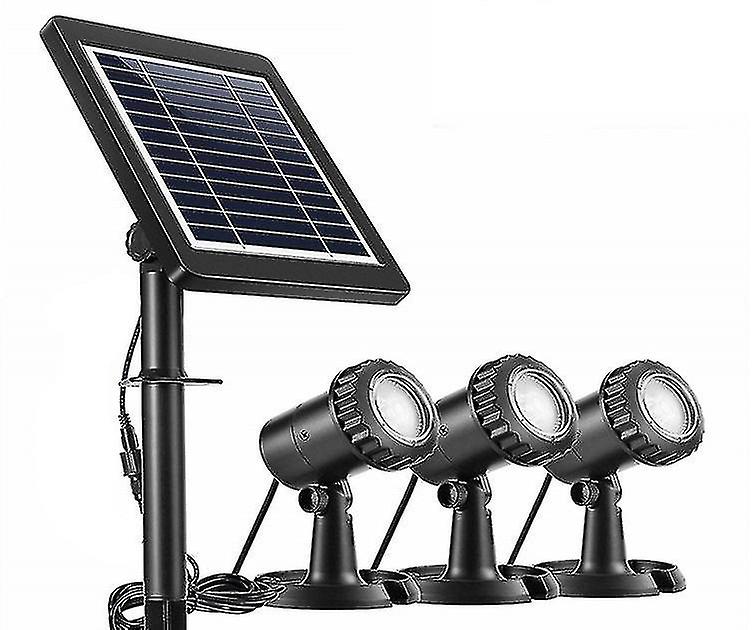 Led Pond Lighting Waterproof Ip68 With Three Spots For Pond