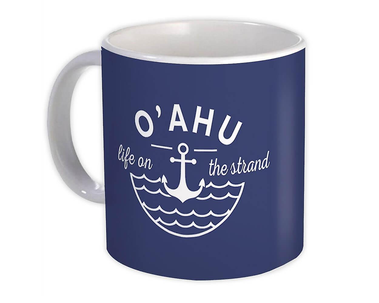 Ajándékbögre: Oahu élet a Strand strandon