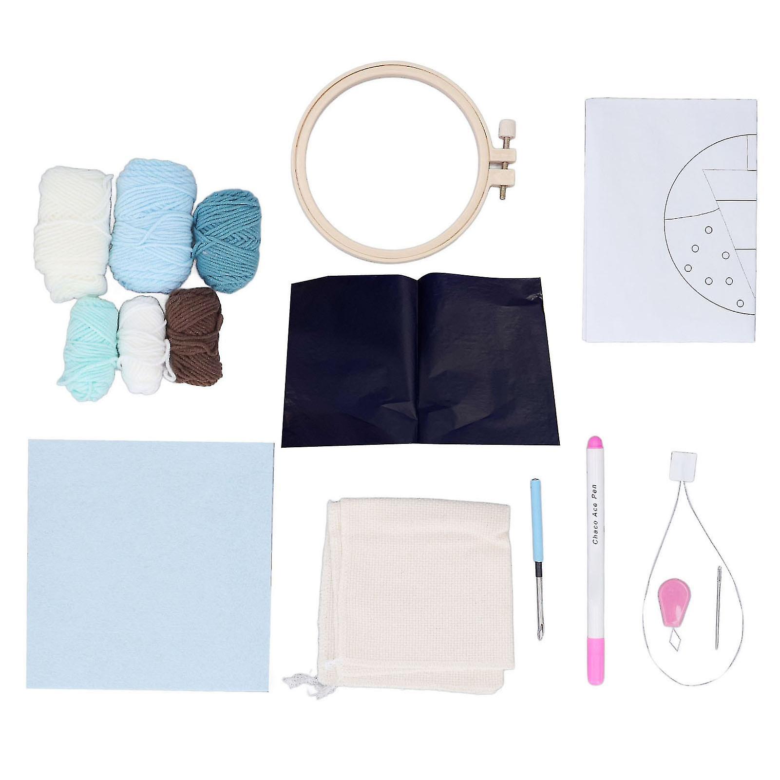 Christmas Punch Needle Kit - Easy Operation, Lovely Pattern, Perfect for Beginners