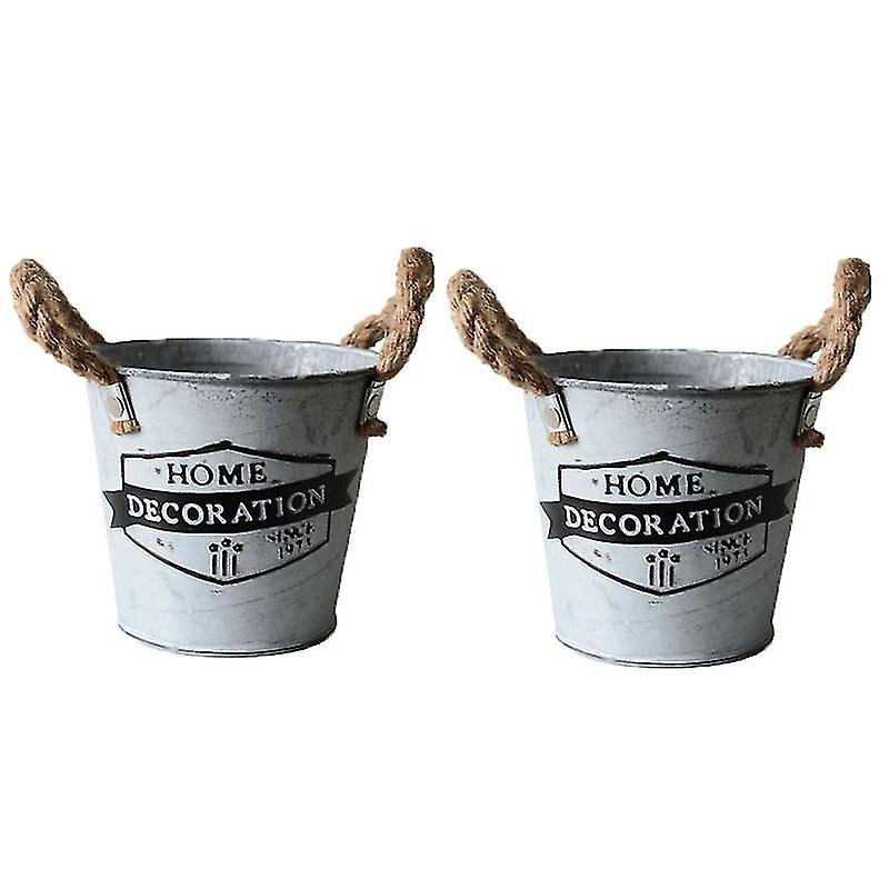 2pcs Iron Planter