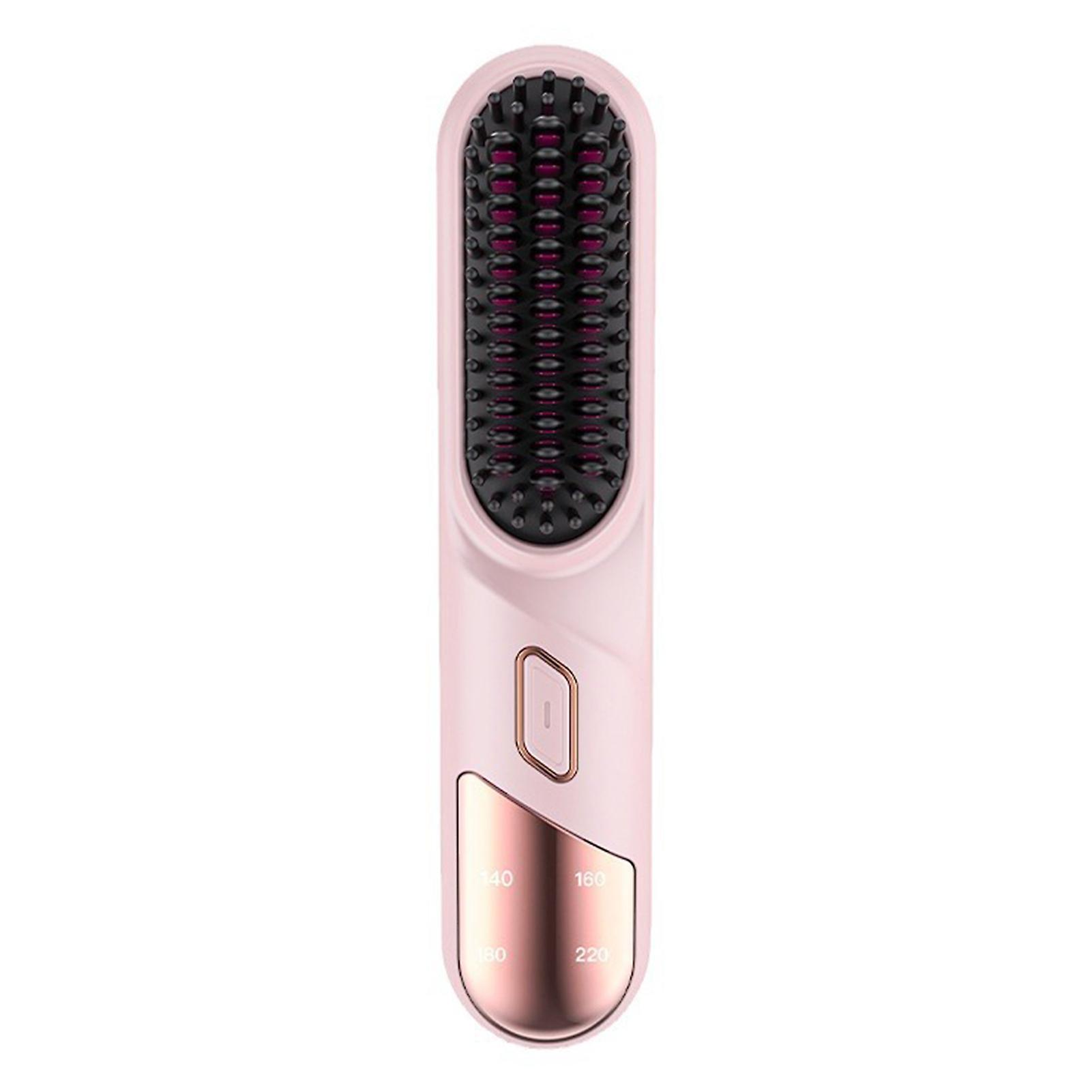 Portable Negative Ion Hair Straightener | Three-Speed Temperature Control Mini Electric Anti-Scalding Comb