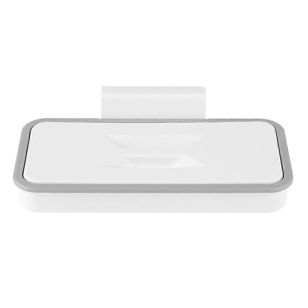 Hanging Trash Bag Rack Garbage Waste Holder with Lid for Kitchen Closet Cupboard Accessory