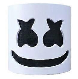 DJ LED Head Cover, LED Music Light Up Head Cover Breathable for Party (Transparent Blue)