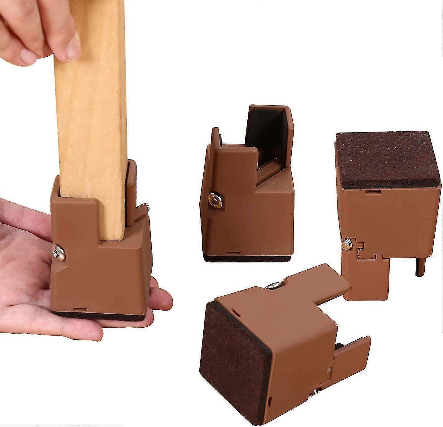 4 adjustable chairs, stand pipe, table legs with screw clips