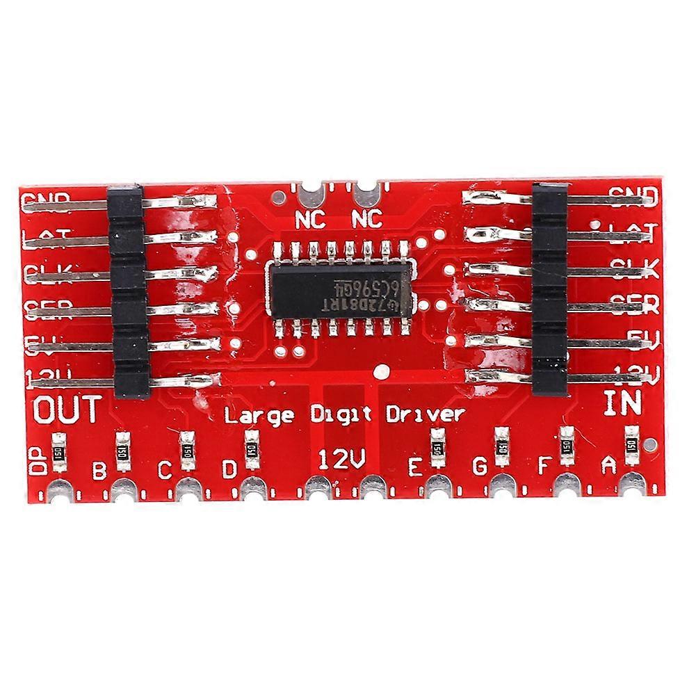 TPIC6C596 8-Bit Shift Register Module Large Digit Driver with 7-Segment LED Display