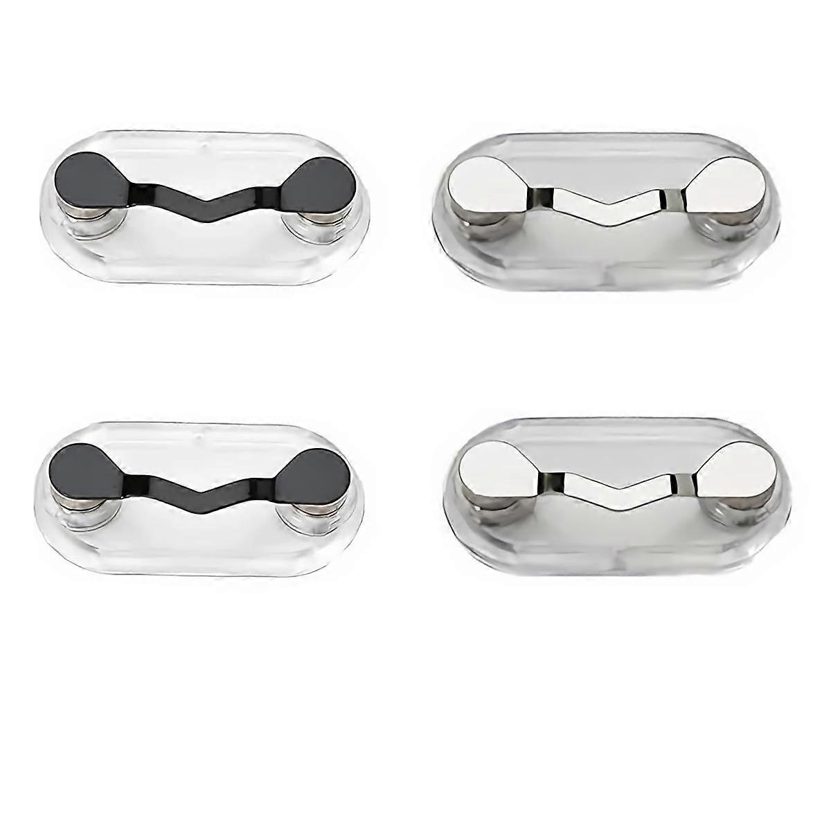 Magnetic Eyeglass Holder, 4 Pack Magnet Pin, Pins for Clothes Shirt,Magnet Badge Holder