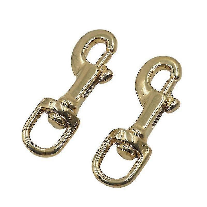 תפס הצמדת מוט דגל פליז לחיבור דגל לחבל החצר איילה מסתובבת בניית פליז עמידה2 יחידות