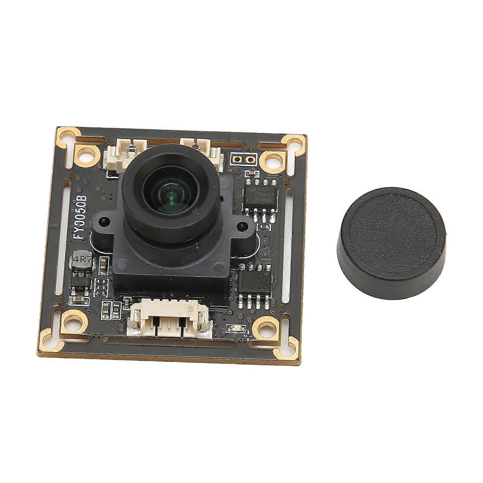 USB Camera Module 5MP Plug and Play Distortion Free 32.8ft Range Face Recognition Camera Board for Windows for Android