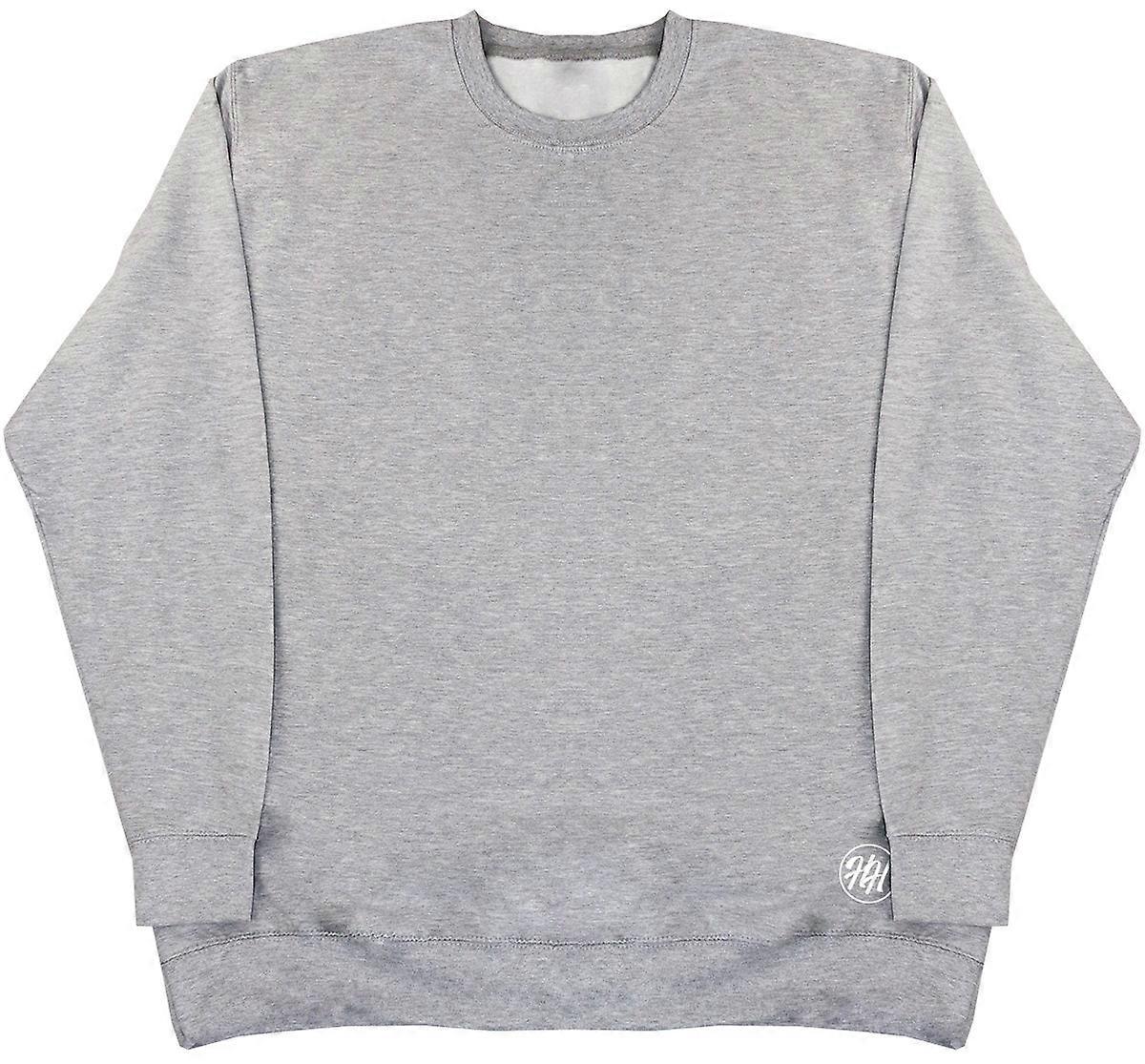 Blank 'no Mood' - Grey Huge Oversized Comfy Sweater