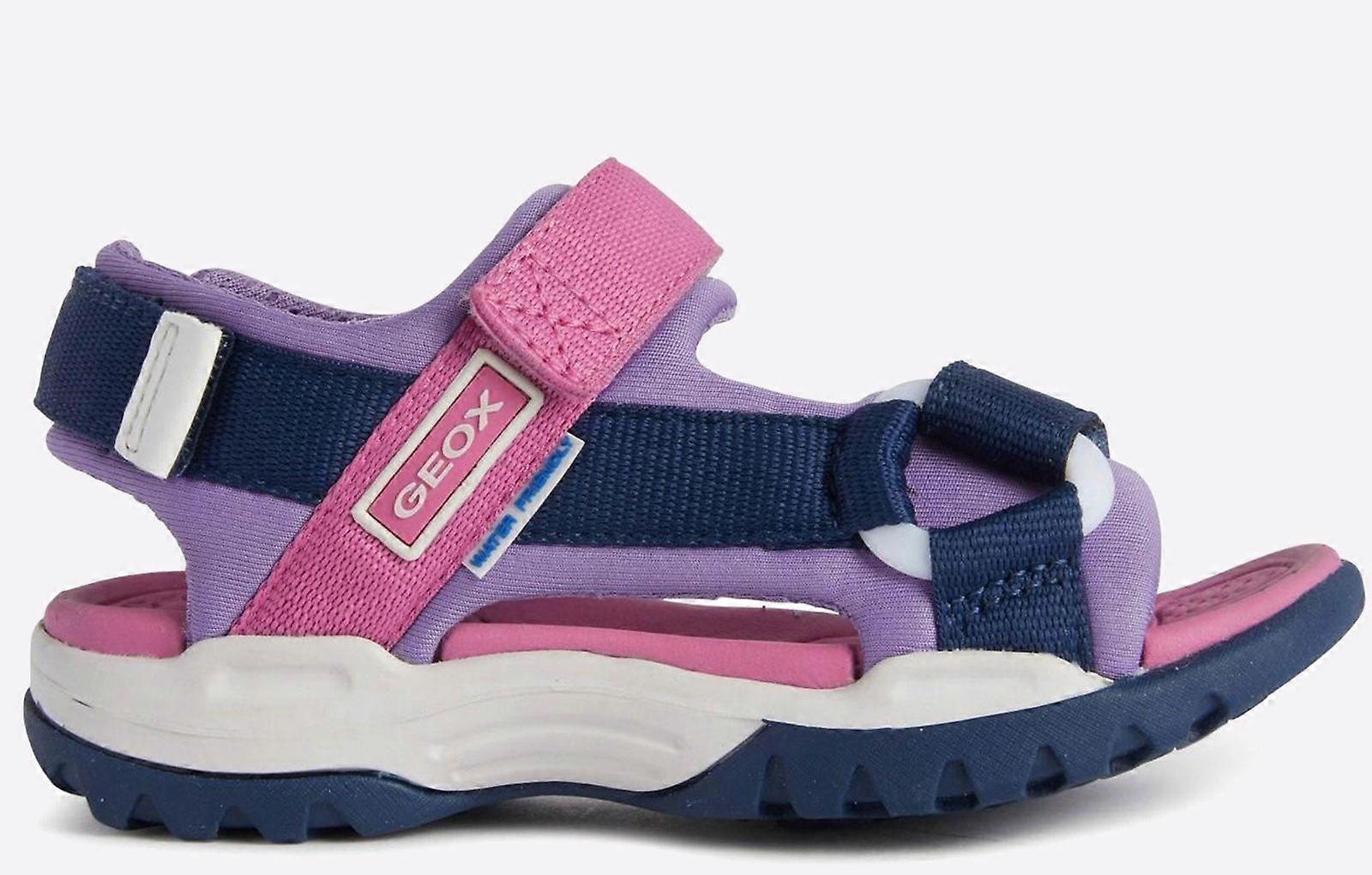 Geox Borealis Junior Sandals Navy/Lilac