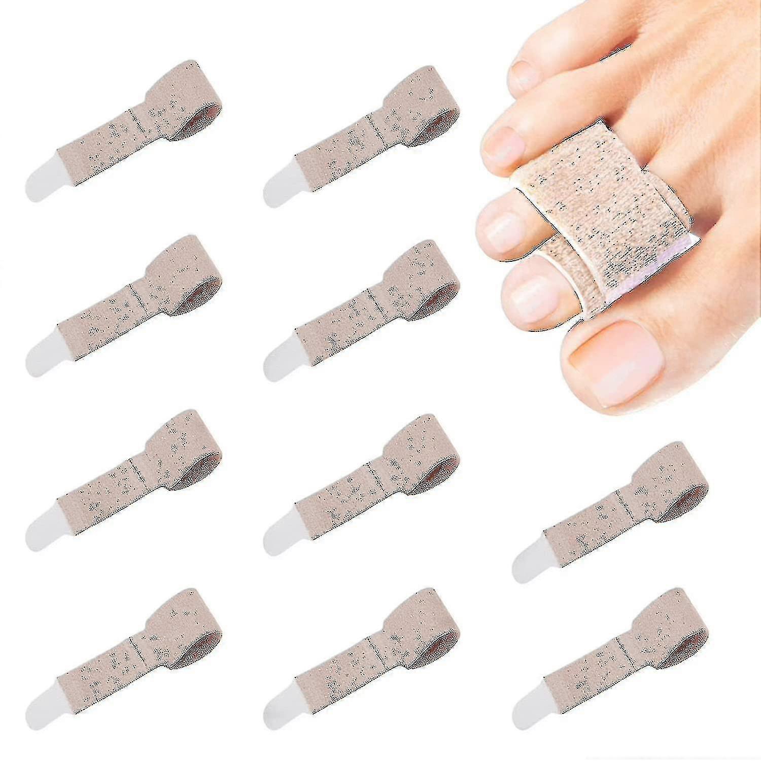 Pack Of 10 Hammer Toe Toe Wraps, Hammer Toe Correctors, Hammer Toe Separators Excellent Hs