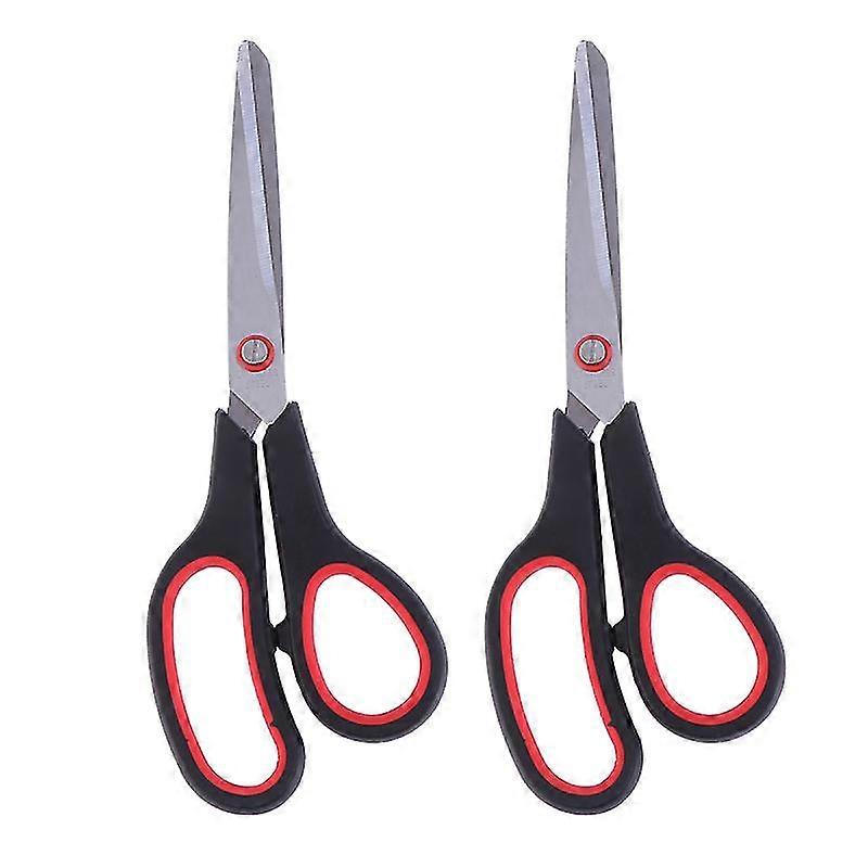 2pcs premium tailor scissors heavy duty multi-purpose stainless steel scissors