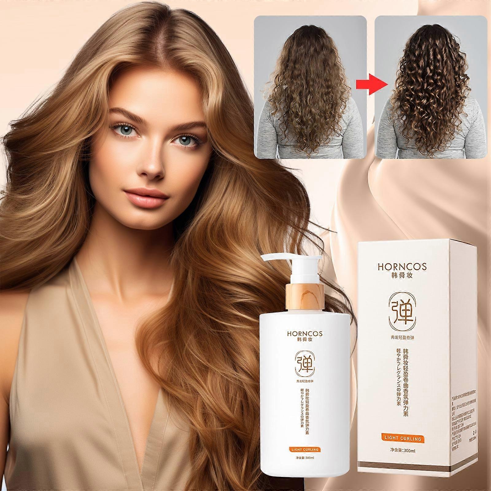 Curled Elastin Moisturizing And Long Lasting Setting Frizzy And Perm Care300ml