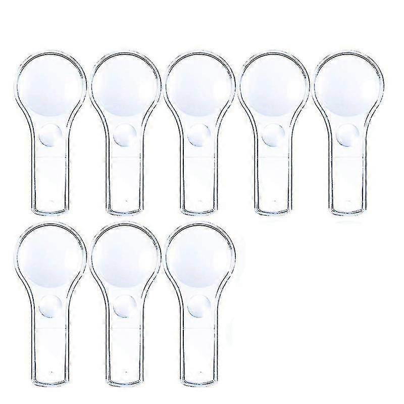 Plastic Magnifier, Mini Magnifying Glass 5X and 15X Handheld Reading for Kids Home, Classroom, Outd