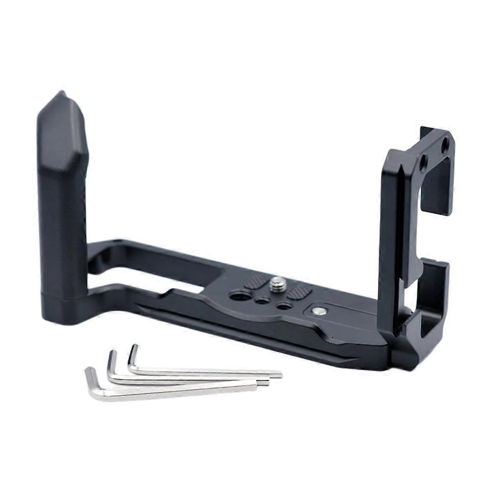 Quick Release L Plate Hand Grip Bracket 1/4 Screw for X-T4 Camera Grip Holder Pull-Out Version Blac