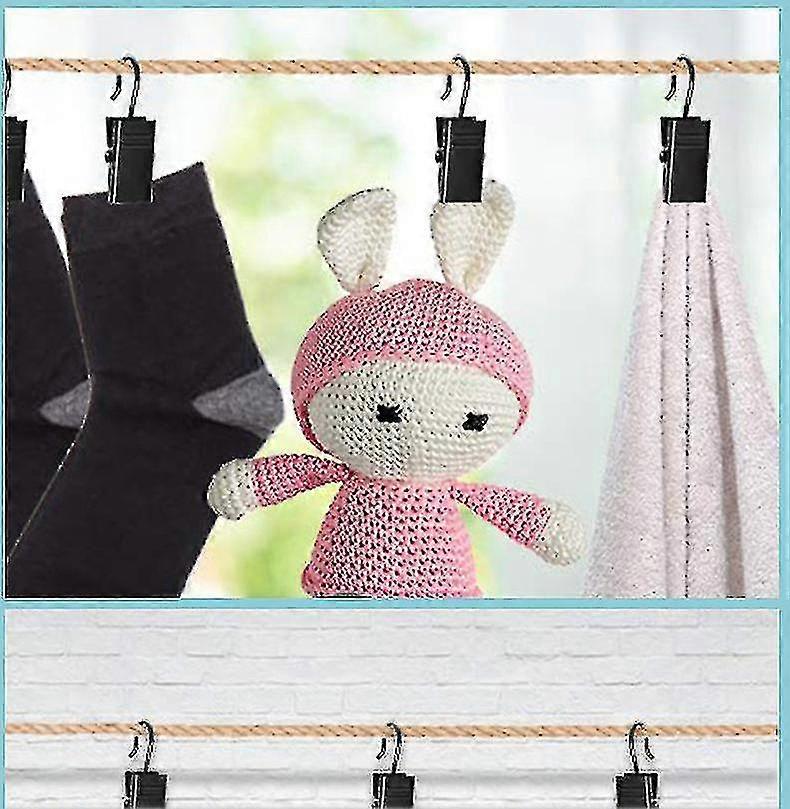 100metal gardin klips kroker