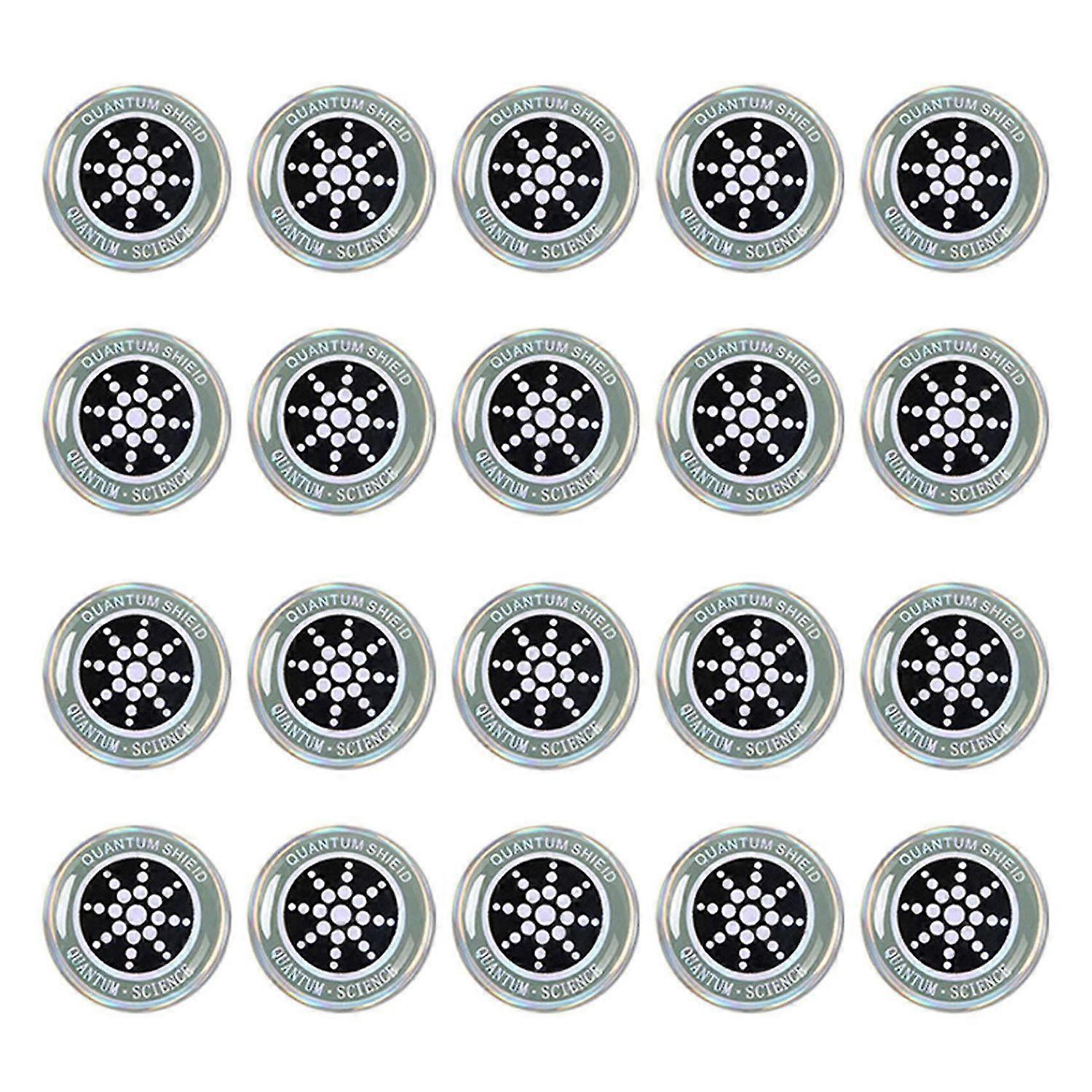 20PCS EMF حماية ملصقا مكافحة الإشعاع الهاتف الخليوي ملصق متوافق مع الهاتف المحمول وجميع 