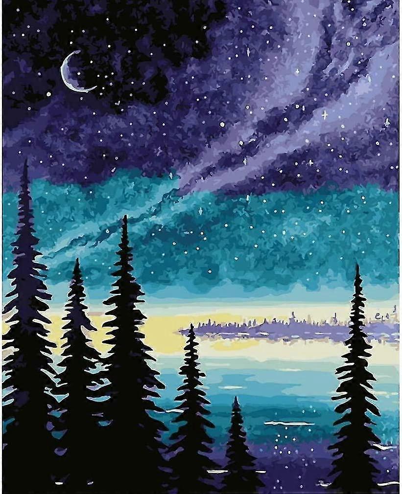 5d Diamond Painting Kits For Adults,star Tree Diy Diamond Dots Crystal Gem Arts Painting Perfect For Home Wall Decor