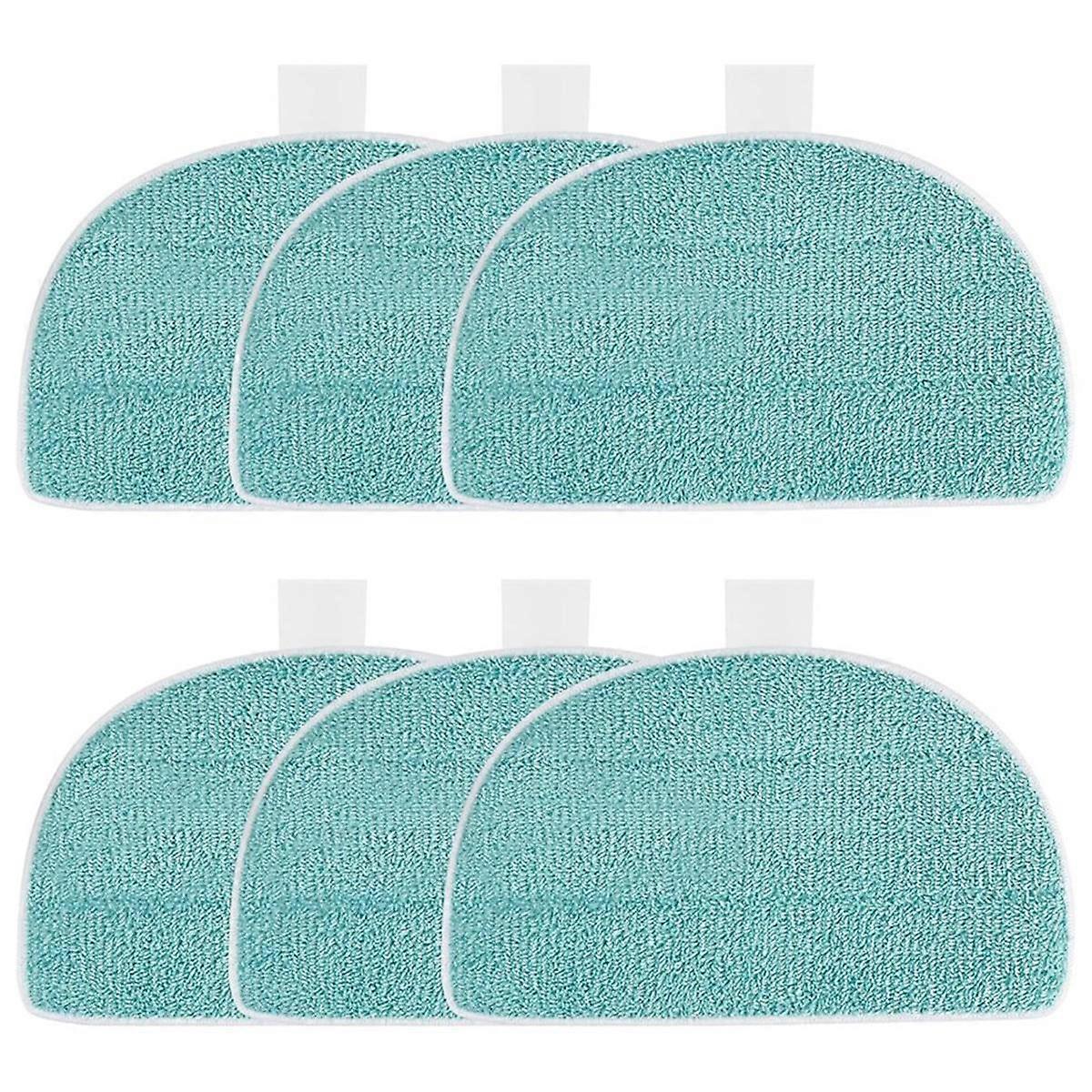 6 Pack Mop Pads for Clean Tenso Power 2.0 Steam Cleaner,Microfiber Steam Mop Replacement, Steam Bro