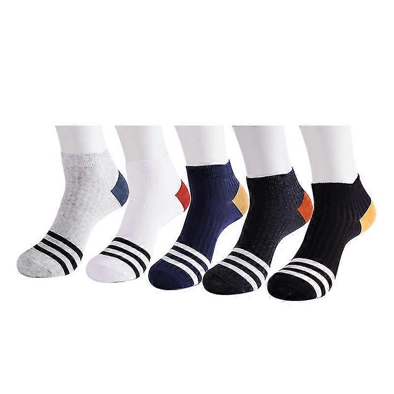 Spring And Summer Men Sock 5-pack, Breatheable, Performance Running