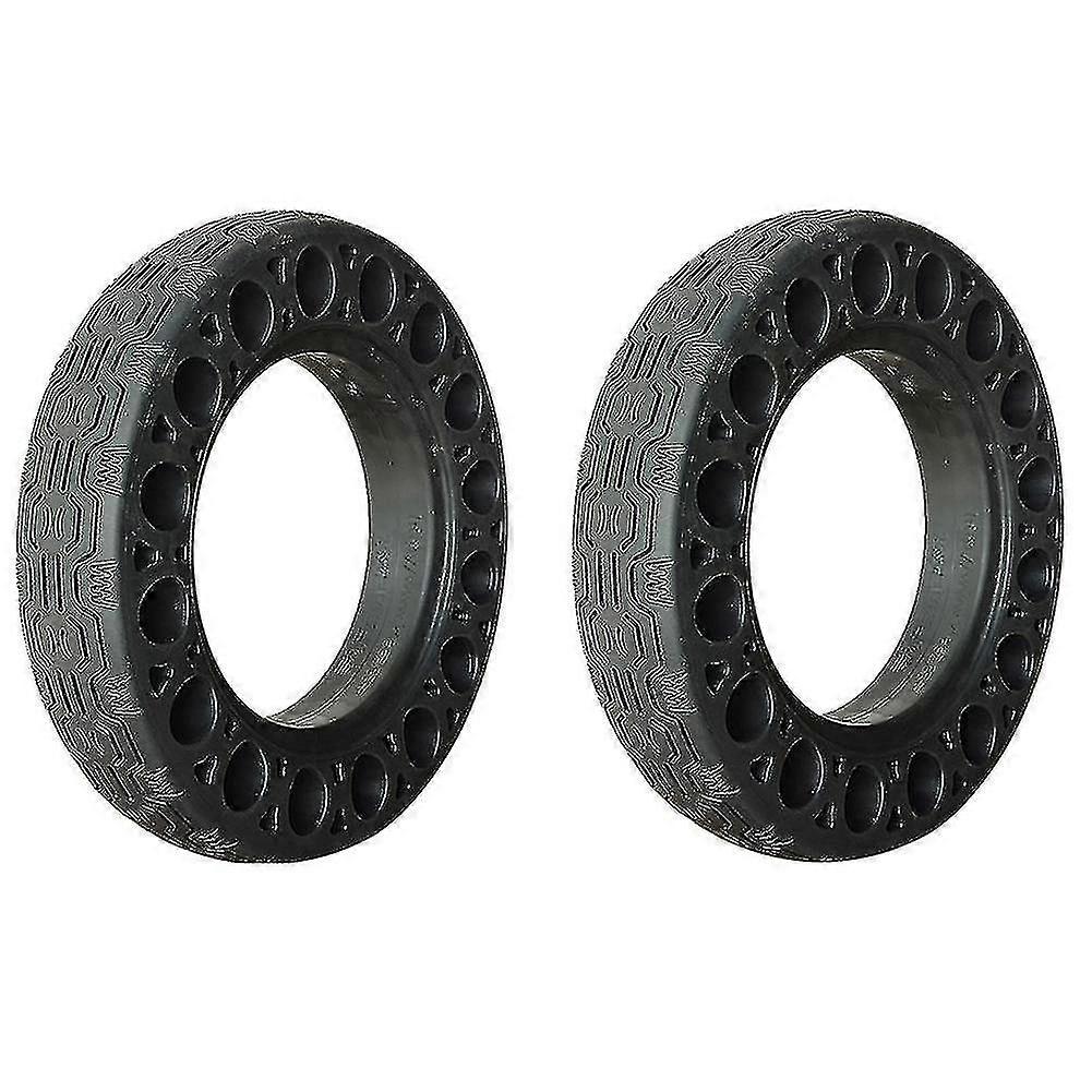 2pcs 10 Inch Rubber Solid Tires For Ninebot Max G30