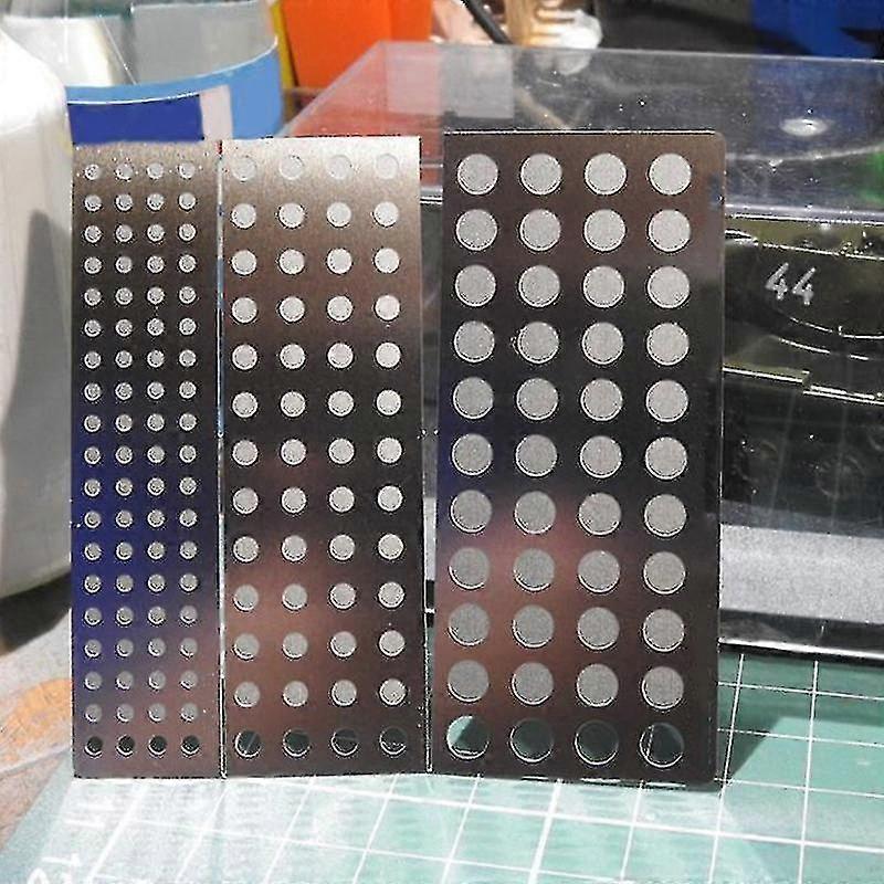 1/72 1/48 1/35 Scale Static Grass Planting Template Tool For Electrostatic Flock Applicator Scene Sand Table