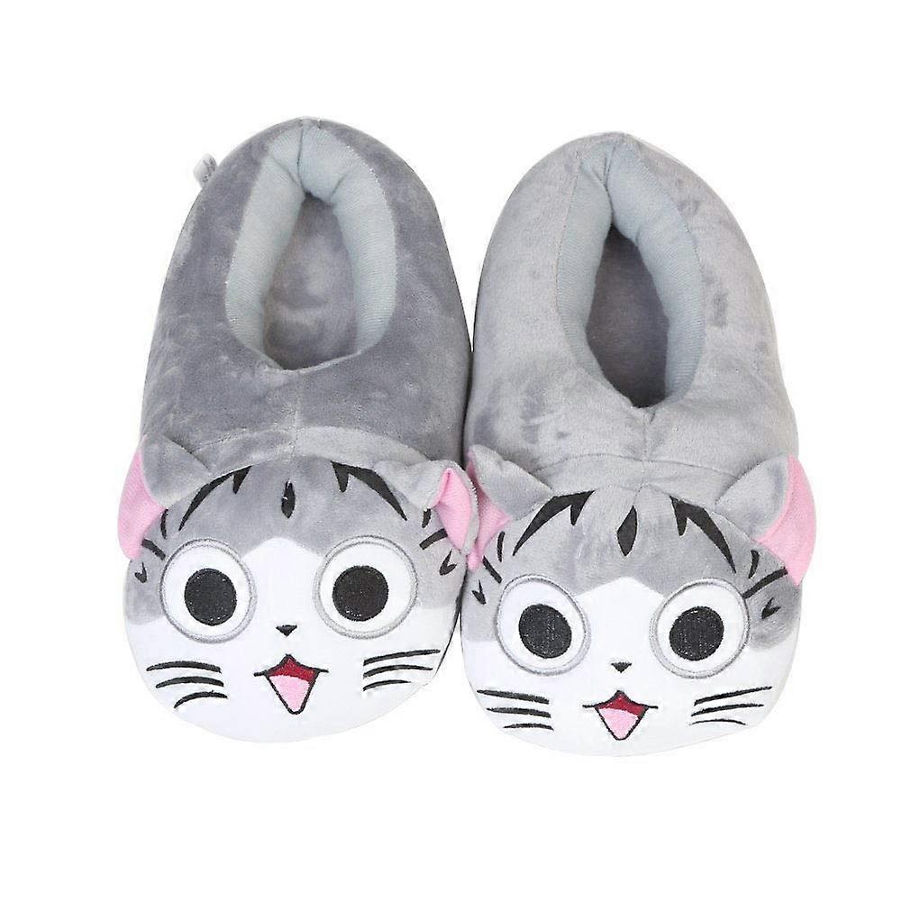Cartoon Novelty Soft Stuffed Plush Winter Warm Slippers Indoor Shoes