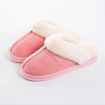 Slip On plysj Memory Foam tøfler for kvinner Skrubb Innendørs Utendørs 26038/39