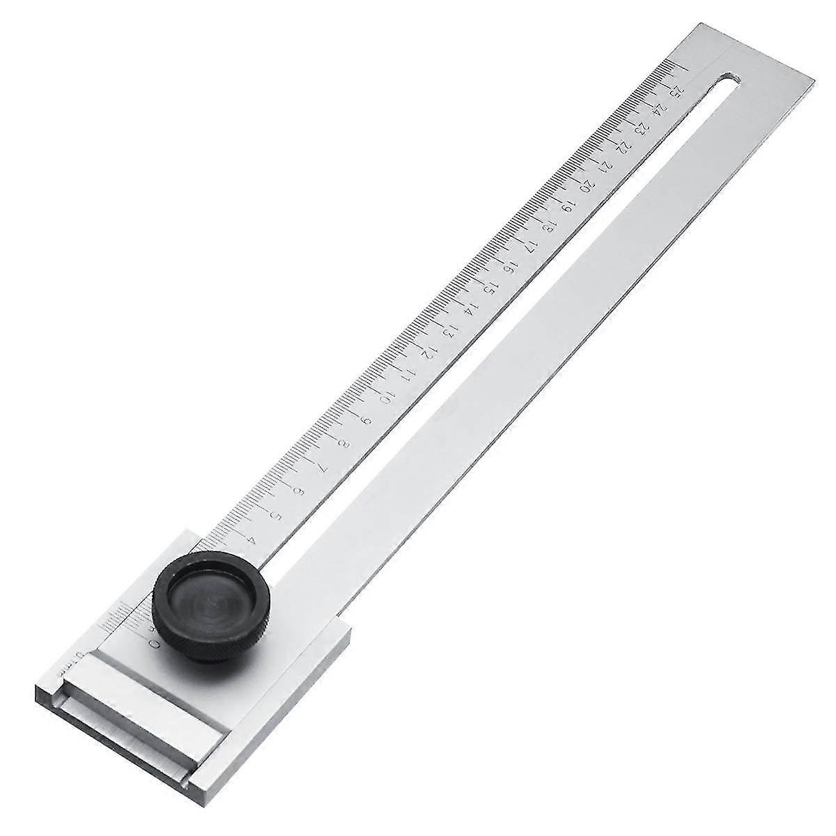 0-250mm For Woodworking Measuring Scale Carbon Steel Gauge Tool 0.1mm