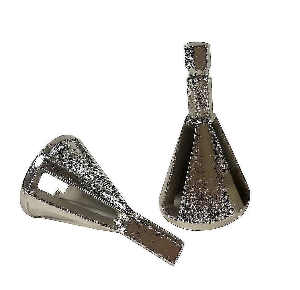 Deburring External Chamfer Remove Burr Tools For Drill Bit Eliminate Damaged Extractor Fits Size 8-32 Bolts (silver) 2pcs)