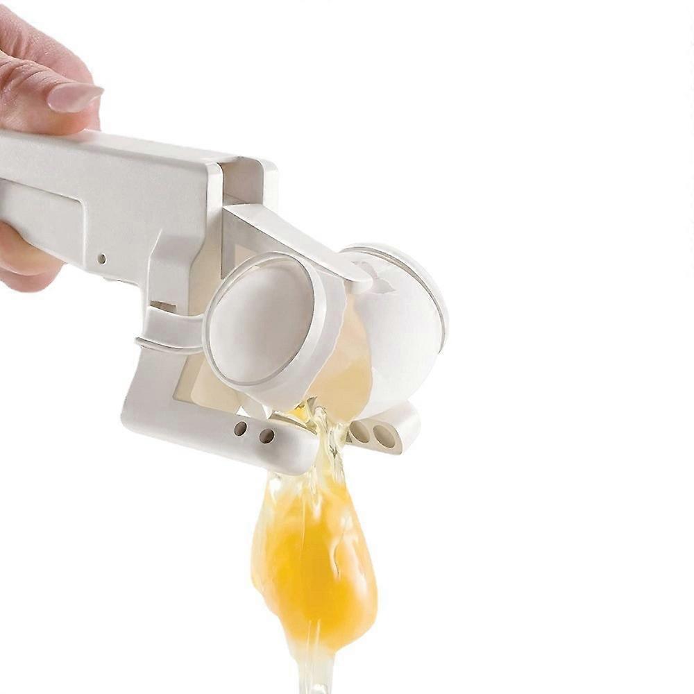 Egg Cracker Separator Egg Shell Cutter Tool - Fresh Eggs Tools Egg White Separator Tool Creative Kitchen Tools Egg Yolk Separator - Kitchen Gadgets an
