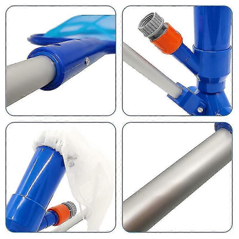 Fgao Outdoor Pool Vacuum Cleaning Kit Clean Pool Filter Swimming Pool Vacuum Cleaner Set