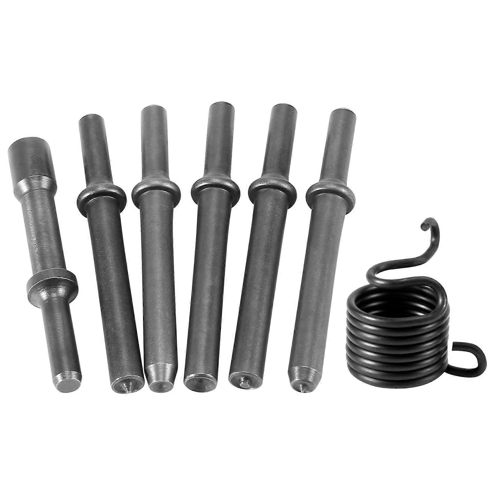 7 Pcs Great Heavy Duty Smoothing Pneumatic Air Hammer Tools Kit