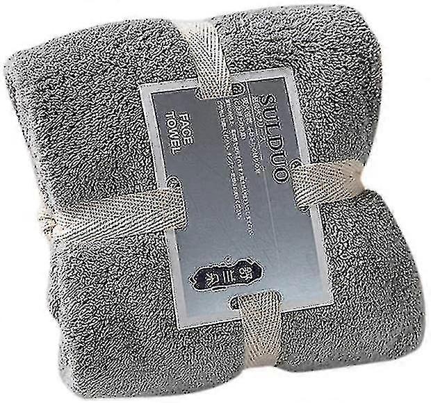 Towels Soft & Super Absorbent Hand Towels, Light Gray