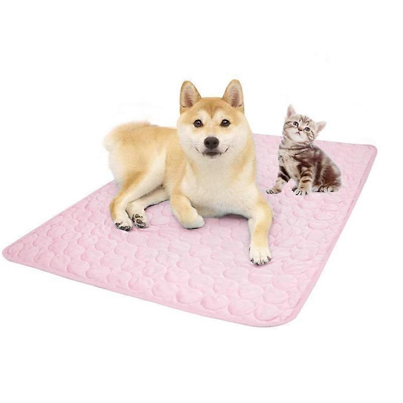 MIMIGO Summer Cooling Mat & Sleeping Pad- Water Absorption Top, Waterproof Bottom, Materials Safe, Easy Carry, EZ Clean. Keep Cooling for Pets, Kids a