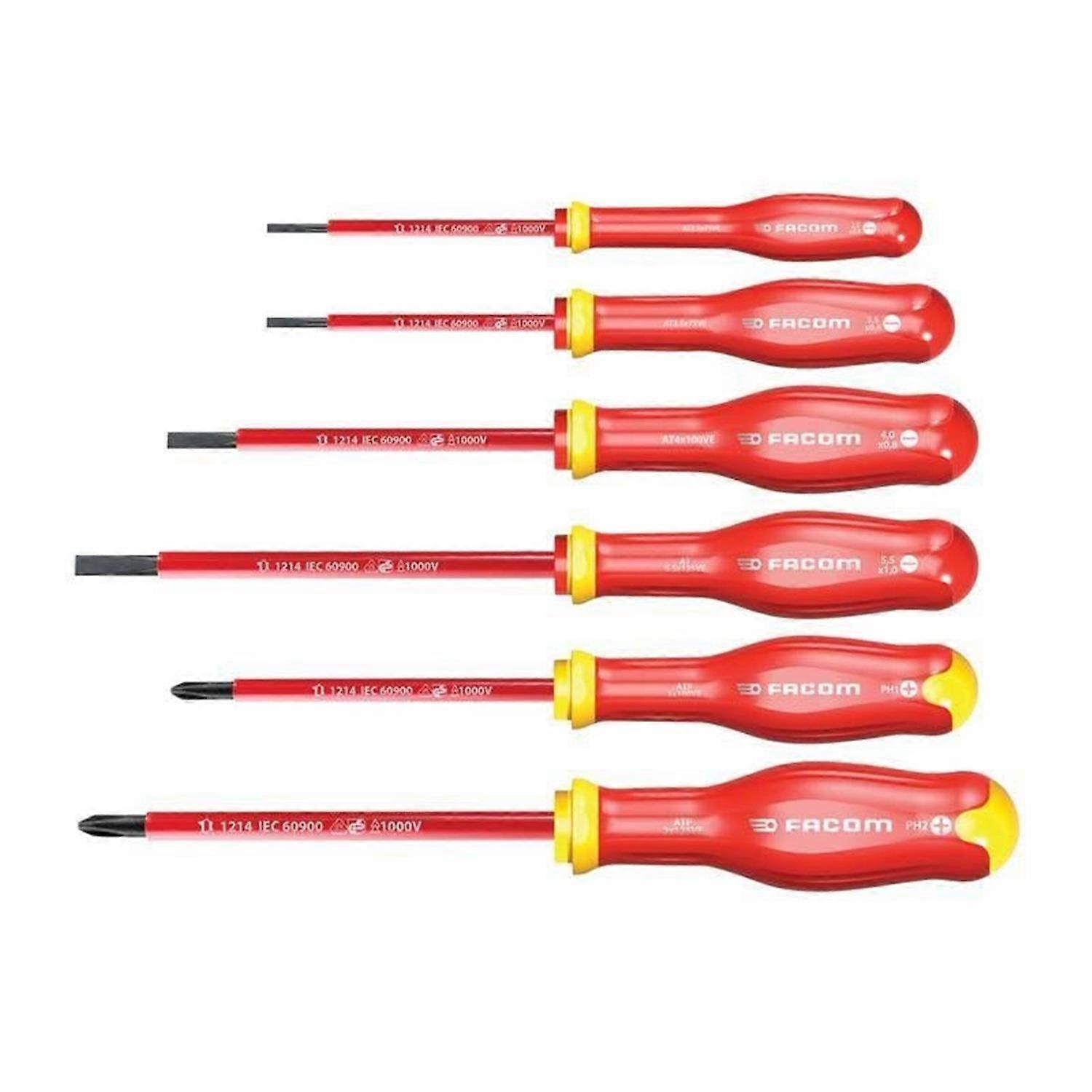 Protwist VDE Screwdriver Set, 6 Piece