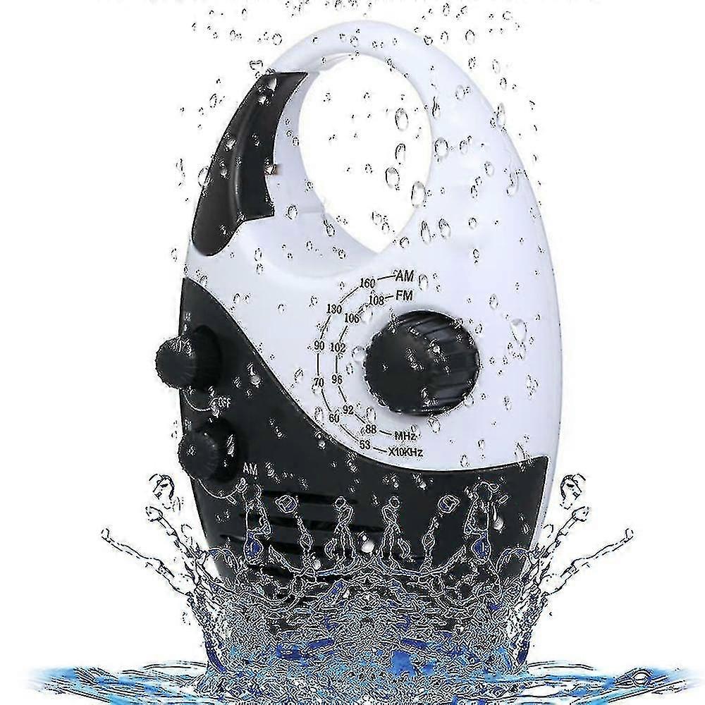 Waterproof Shower Radio With Adjustable Volume --Uki