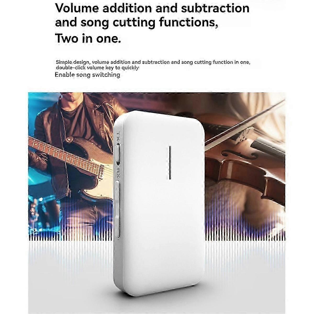 2-in-1 Bluetooth 5.3 Receiver Transmitter Aux Car Adapter Desktop Computer Old Speaker Old Speaker Amplifier Converter