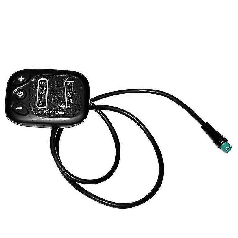 Lcd Meter Control Panel Showing Waterproof Plug Connector