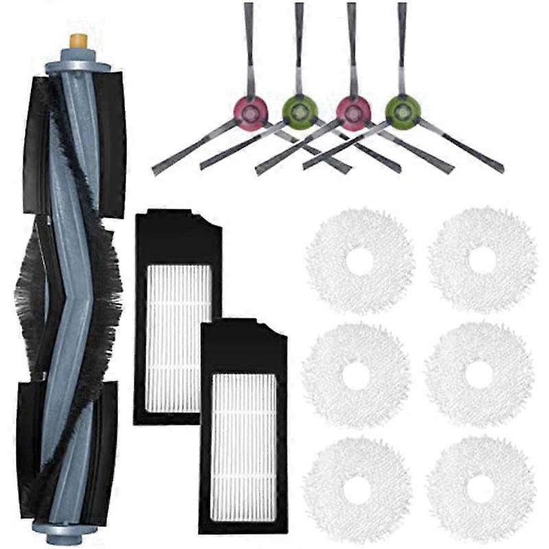For ECOVACS DEEBOT X1 Omni / X1 TURBO Robot , Main Side Brushes Filter Mop Pads